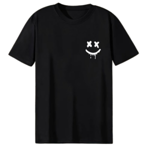 Camiseta de manga corta para hombre con estampado de caricaturas