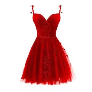 Vestido Rojo de Fiesta