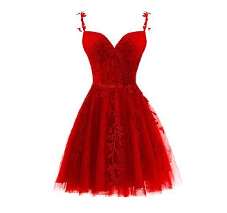 Vestido Rojo de Fiesta