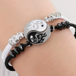 Pulseras Yin y Yang para Compartir