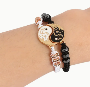 Pulseras Yin y Yang para Compartir