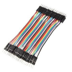 40 Cables Dupont Macho-Macho 10cm