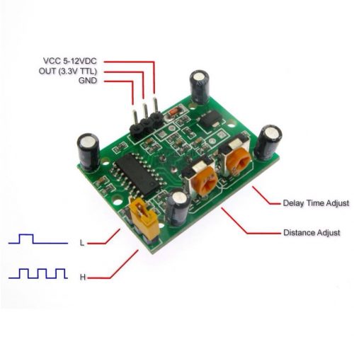 Detección Presencia PIR HC-SR501