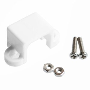 Micro Metal Gearmotor Sujetador Par - Blanco