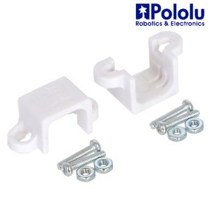 Pololu Micro Metal Gearmotor Bracket Pair - White