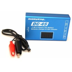 Hobbyking DC-4S Cargador balanceador verificador de celdas 30w 2s~4s