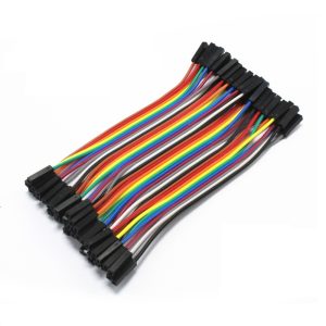 40 Cables Dupont Hembra-Hembra 10cm