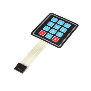 Teclado Matricial 4x3 de Membrana